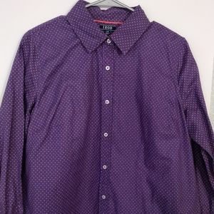 Long Sleeve Button Down Print